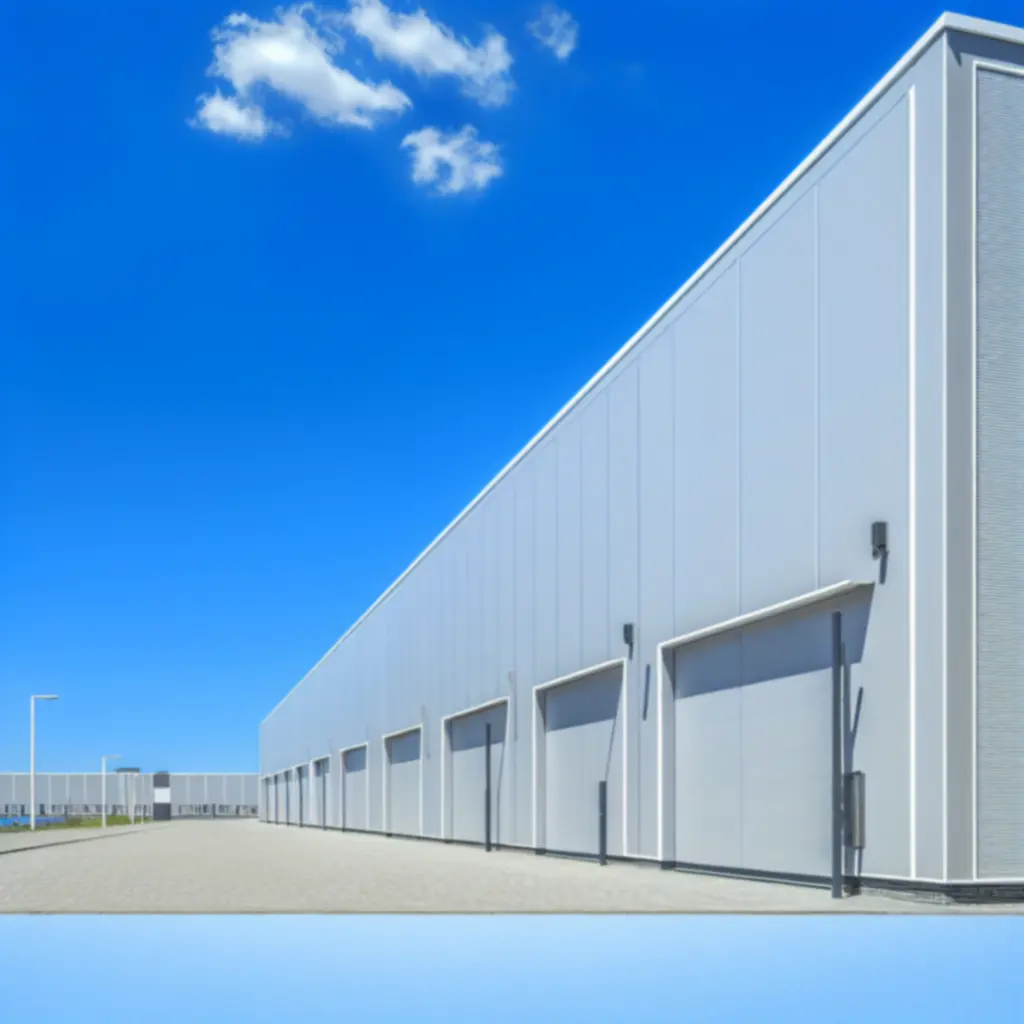 Industriële magazijnruimte