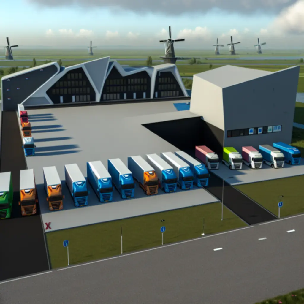 Logistics ruimte voor flexibele opslag